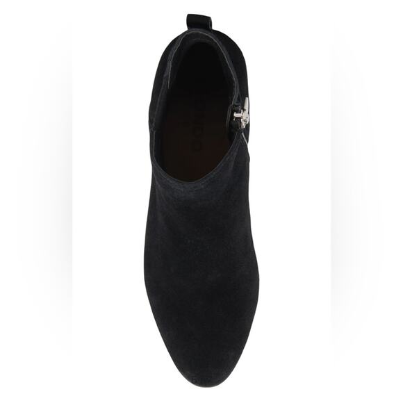 NWOT Blondo Verena Side Zip Black Waterproof Suede Booties – Sz 8.5M - Picture 5 of 10